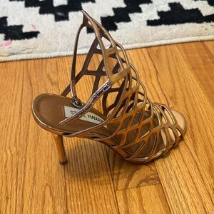 Steve Madden Rose Gold Cage Style Heels